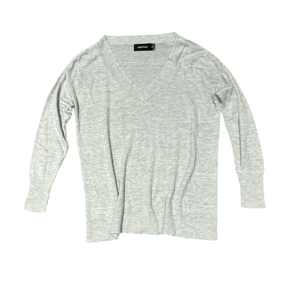 Minkpink long sleeve knit top size XS